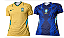 Camiseta Brasil 2026 Azul e Amarelo | Estilo Copa | Leve e Confortável | Dry Fit c/ Elastano - Imagem 2