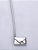 Cordão + Pingente personalizado com foto formato envelope de carta - Imagem 3