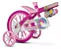 BICICLETA ARO 12 FLOWER ROSA BCO C CESTA - Imagem 2
