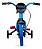 BICICLETA ARO 12 VELOZ PU, AZUL PTO - Imagem 2