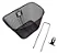CESTA 26 QUAD. ACO PTO C/SUP. C/HASTE GG - Imagem 3