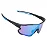 OCULOS CICLISMO EL54 LENTE POLICARBONATO COLORS UV400 PRETO/AZUL - Imagem 1