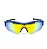OCULOS CICLISMO ELLEVEN POLICARBONATO MASK AZUL/PTO - Imagem 3