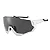 OCULOS CICLISMO ROCKBROS POLARIZADO AIR II PTO/BRANCO - Imagem 1