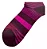 MEIA SHIMANO CICLO CANO ALTO ORIGINAL TAM P-M (36-40) ROXO/ROSA LISTRAS - Imagem 2