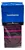 MEIA SHIMANO CICLO CANO ALTO ORIGINAL TAM P-M (36-40) ROXO/ROSA LISTRAS - Imagem 4