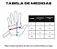 LUVA MTB LYCRA SHITARO PTO/AZUL TAM G - Imagem 3