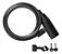 CADEADO 1,5MX12MM ESPIRAL, CHAVE, FUME ABSOLUTE - Imagem 3