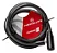 CADEADO 1,5MX12MM ESPIRAL, CHAVE, FUME ABSOLUTE - Imagem 1