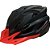 CAPACETE ADULT PRETO/VERM G ELLEVEN - Imagem 2