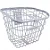 CESTA 26 OVAL GDE. BRANCO C TAMPA ACO C/SUP. /HASTE - Imagem 1