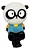 BUZINA SILICONE PANDA COLORIDO ELLEVEN - Imagem 1