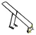 BAGAGEIRO FLEX, ARTICULADO, ACO, PTO Kalf - Imagem 1
