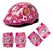KIT PROTEÇÃO ABSOLUTE KIDS PRINCES ROSA - CAPACETE, JOELHEIRA, COTOVELEIRA (02 A 08 ANOS) - Imagem 2