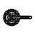 PEDIVELA SHIMANO TRIPLO 28-38-48 DENTES 170MM FC-TY301 SEM PROTETOR PRETO (12116) - Imagem 1