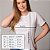 Camiseta Estonada Azul Jeans - Imagem 4