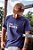 Camiseta Estonada Azul Jeans - Imagem 4