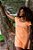 Vestido Estonado Laranja - Imagem 3