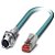 VS-DSIV-M12FSD/1,0-RJ45 CABO DE REDE 4 PÓLOS 1656754 PHOENIX CONTACT - Imagem 1