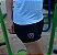SHORTS SUPLEX PRETO BOLA BRANCA - Imagem 1