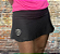 SHORTS SAIA SUPLEX PRETO BOLA BRANCA - Imagem 1