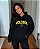 BLUSA MOLETOM CANGURU PRETO / DOURADO - Imagem 1