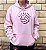 BLUSA MOLETOM CANGURU ROSA M AO GG - Imagem 2