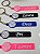 CHAVEIRO TAG PERSONALIZADO KIT COM 10 UNIDADES - Imagem 2