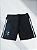 SHORTS PRETO MENINA LISTRA BRANCA - Imagem 2