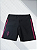 SHORTS PRETO MENINA LISTRA PINK - Imagem 2