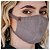 Máscara Proteção Camada Dupla 100% Algodão Biamar Cinza - Imagem 1