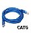 CABO DE REDE RJ45 - CAT6- AZUL - 10M - Imagem 2