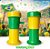 Kit 2 Cornetas Torcida Brasil Vuvuzela Pequena - Imagem 2