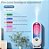 Difusor Aroma Automático LED 5 Modos Compacto - Imagem 2