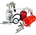 KIT PROFISSIONAL PARA PINTURA MOTOCOMPRESSOR (MAM) 5 PEÇAS - Imagem 2