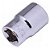 SOQUETE SEXTAVADO ENCAIXE 1/2" 15MM WORKER - Imagem 1