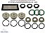 KIT REPARO PISTAO 28MM LAVADORA HIDROMAR BH 6100, 6500 - Imagem 1