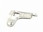 PRENDEDOR DA LIXA LIXADEIRA ORBITAL MAKITA BO3700 ORIGINAL - Imagem 4
