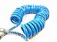 MANGUEIRA ESPIRAL PU AZUL 3,5MM X 5 METROS COM CONECTOR - Imagem 4