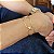 Pulseira Safira Banhado a Ouro 18K - Imagem 2