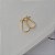 Brinco Argola Gota Pequena Banhado a Ouro 18K - Imagem 3