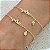 Pulseira Filho / Filha Banhado a Ouro 18K - Imagem 2