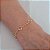 Pulseira Trevo Banhado a Ouro 18K - Imagem 2