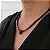 Colar de Cristais Black Banhado a Ouro 18K - Imagem 2