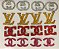 Adesivo marcas famosas c/40 - Imagem 1
