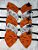 Gravata borboleta halloween G c/5 - Imagem 2