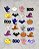 Adesivos halloween c/24 - Imagem 1
