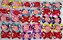 Laço borboleta m duplo floral c/10 - Imagem 3