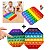 Empurre Pop It Fidget Toy Brinquedo Antistress Bolha - Imagem 1