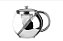 Bule Chaleira com Infusor em Inox e Vidro Para Chá 700 ML - Imagem 1